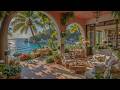 Peaceful Seaside Escape Jazz 🍃 Soft Instrumental Jazz and Coastal Ambience for Relax and Deep Focus