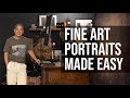 Fine art portrait lighting made easy pd ft nanlite pavoslim 60cl and katebackdrop