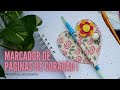 Como fazer um lindo marcador de páginas de coração!