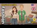 How to Describe Fashion and Clothing Styles in English | English Conversation Practice