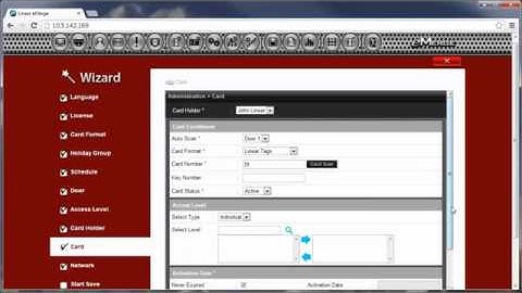 e3 Series: Setup Wizard Cards