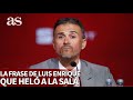 La frase de Luis Enrique sobre Robert Moreno que dejó helada a toda la sala de prensa | Diario AS