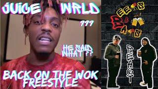 Most Naturally Gifted Freestyle Rapper Ever!!! | Juice WRLD Back on the Wok 999 Reaction