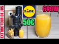 LIDL extracteur de jus SILVERCREST SSJBK 300 B2 slow juicer type Moulinex Juice & Clean