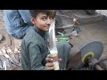 10 year old children Making Amazing knife