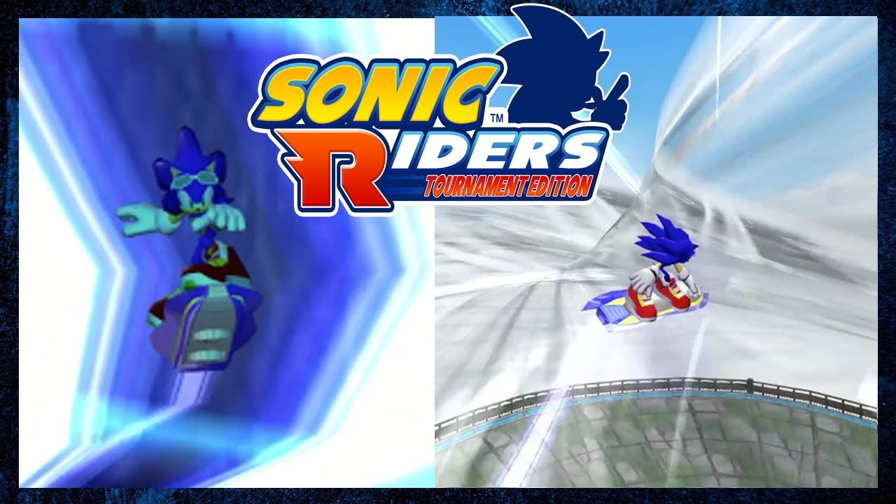 Sonic Riders Tournament Edition : Sonic Blue Star : Sky Road - YouTube