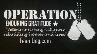 Teamwork, Join us Operation Enduring Gratitude.Org
