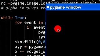 Pygame Red Ball Cursor Made Super Simple