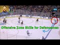 Offensive Zone Skills for Defenceman (Strong Side)