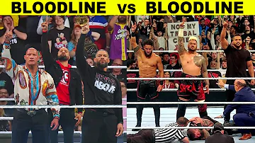 Bloodline vs Bloodline Roman Reigns Creates His New Bloodline to Take on Solo's Bloodline in WWE