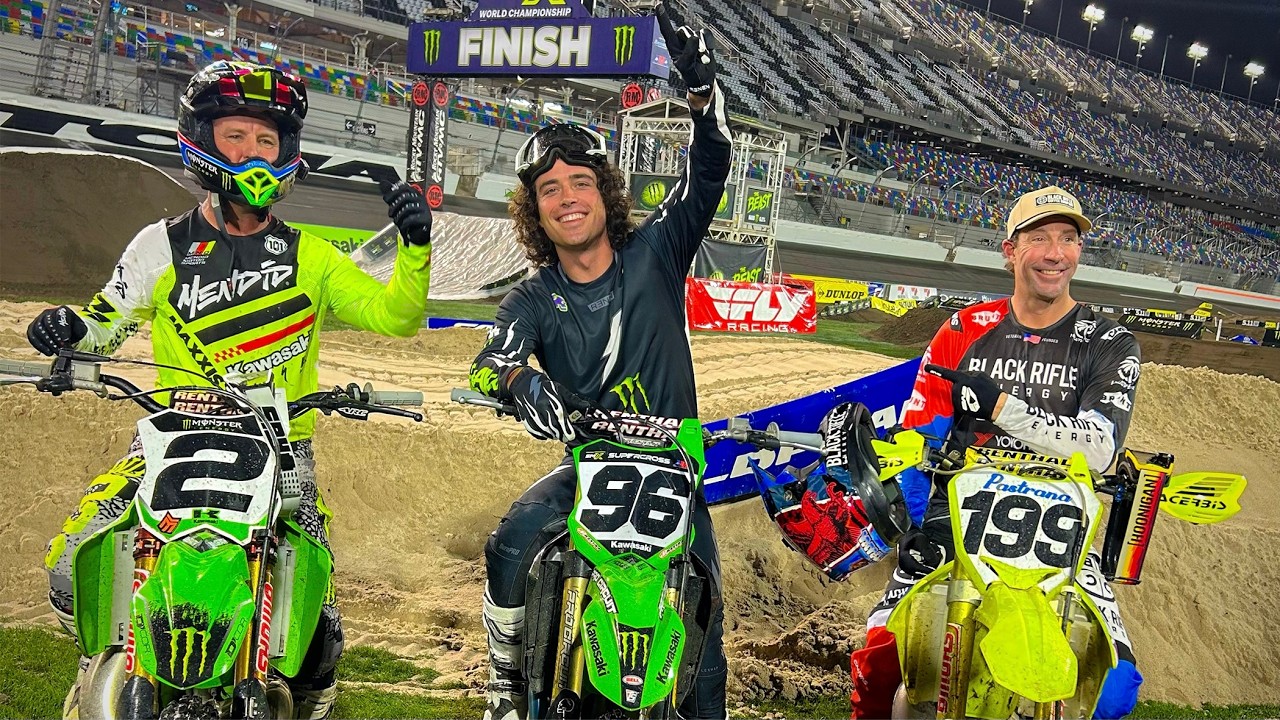 I Raced Supercross Legends at Daytona | Axell Hodges