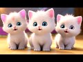 Three Little Kitty Cat Song - Baby songs - Nursery Rhymes &amp; Kids Songs