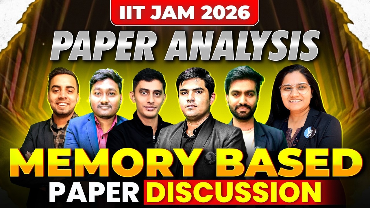 IIT JAM Physics Paper Analysis 2026 | Memory Based Paper Discussion | IFAS