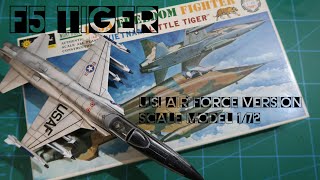 F5 Tiger U.S. AIR FORCE 1/72 scale model aircraft