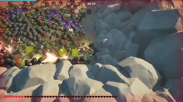Unreal Engine ECS 25k entities using MassAI (Test Only)
