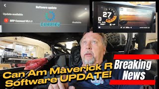 Can Am Maverick R software update!  Cameras at any speed! screenshot 4