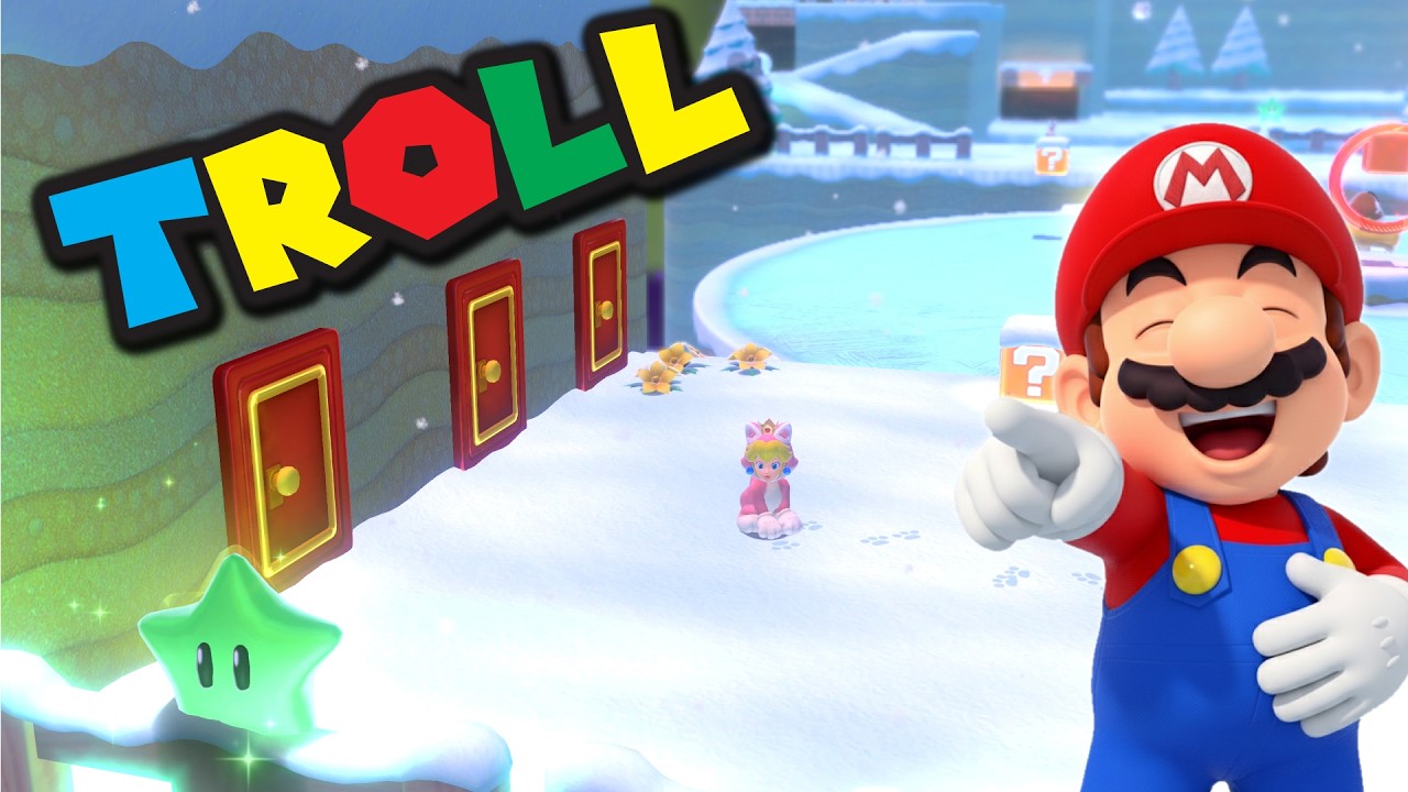 How fast can she find all 30 HIDDEN green stars? (Super Mario 3D