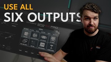 Use the SPD-SX PRO for Multi Track Backing Tracks