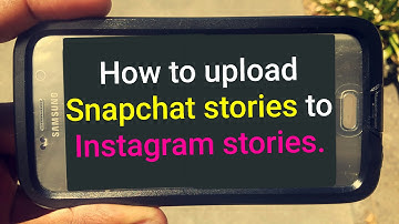 SNAPCHAT HACKS: HOW TO UPLOAD YOUR SNAPCHAT STORY TO YOUR INSTAGRAM STORY: SNAPCHAT 101 EMilio Mils