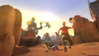 TF2: Wait, where'd he go? Distraction Scout! [Live Gameplay]