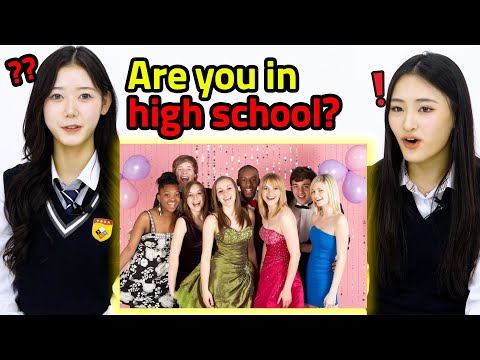 Korean Teens React to American Prom Party For The First Time! (Culture Shock)