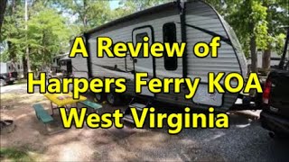 A Review of Harpers Ferry KOA in West Virginia