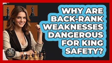 Why Are Back-rank Weaknesses Dangerous For King Safety? - The Chess Codex
