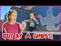 CUT BY A GHOST!