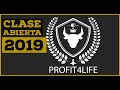 Clase en Vivo abierta al publico del 2019