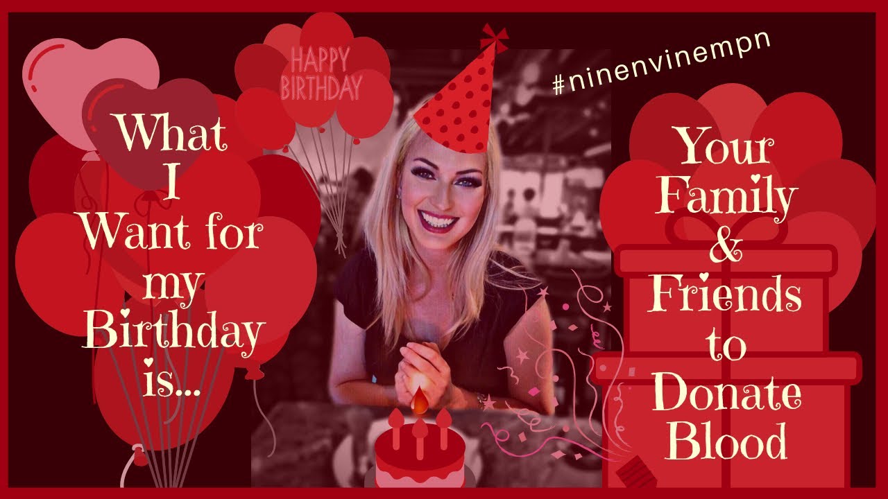 Red Cross Blood Plasma Platelets donation Campaign For My Birthday MPN Myelofibrosis Support