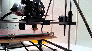 RepRap Prusa Mendel Iteration 2 Assembly 24 - Extruder and First Print