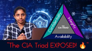సైబర్ సెక్యూరిటీకి CIA ట్రైయాడ్ ఎందుకు కీలకం? 🔥| CIA Traid | basics of cybersecurity #cybersecurity