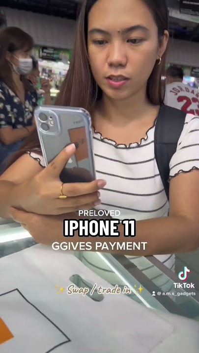 Secondhand iphone 11 via Gcash Ggives | iphone prices in Greenhills #iphone11 #shorts #secondhand