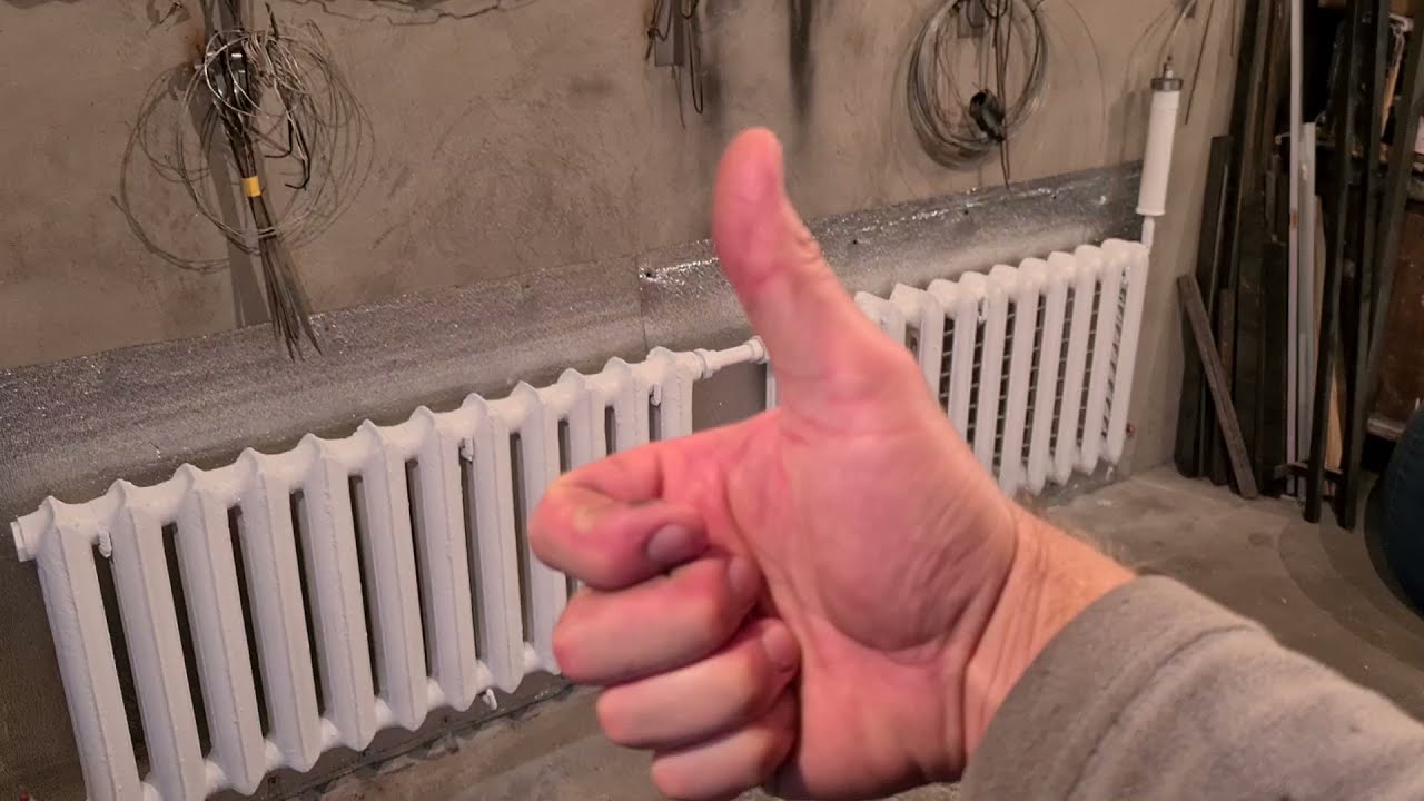 ОТОПЛЕНИЕ ГАРАЖА(ДОРАБОТКА) - YouTube