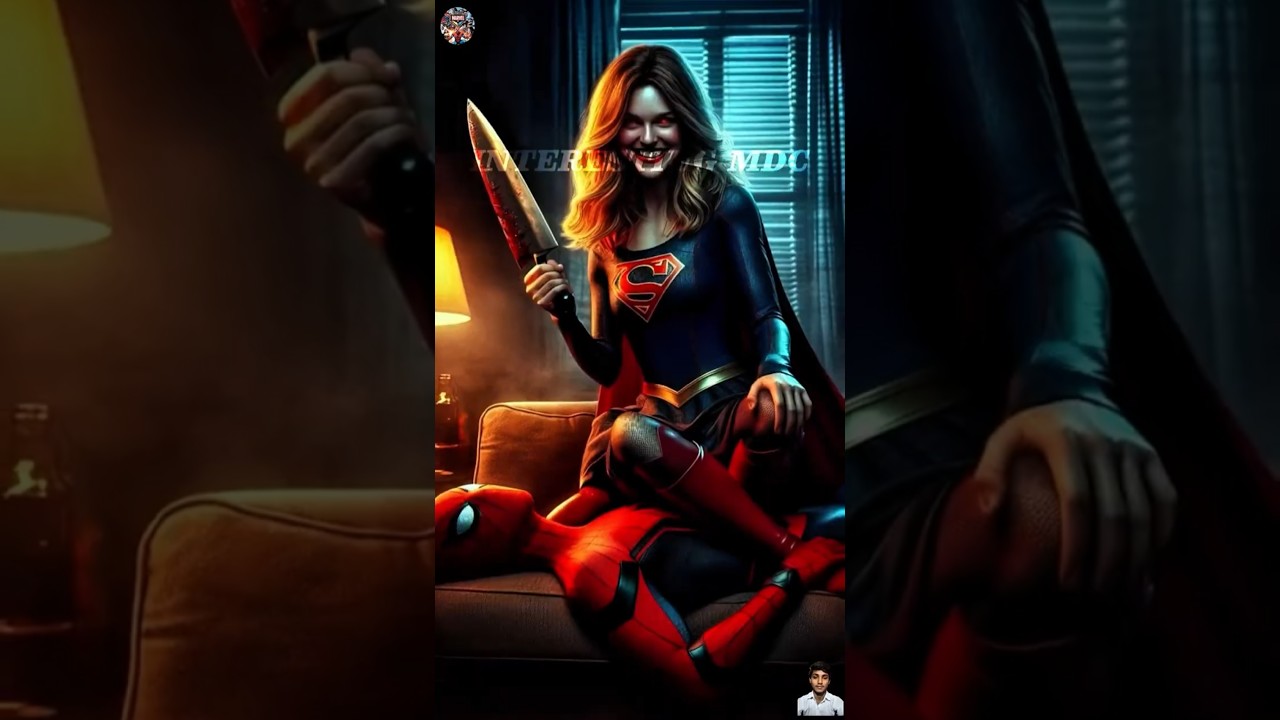 ( Part - 2 )Supergirl aur joker ne milkar spider man ko maar dala 😱 : : 