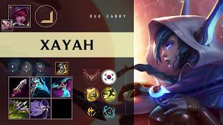 Xayah ADC vs Yunara - KR Grandmaster Patch 26.09