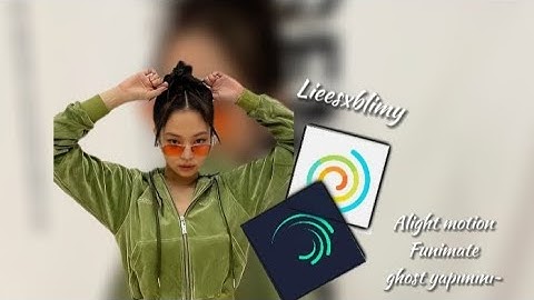 ☕➩Alight motion~Funimate~Ghost yapımı•|tutorial•|Lieesxblimy•|türkçe•|
