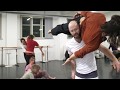 Contact Improvisation class with Tom Goldhand