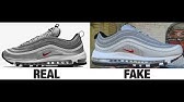 FAKE VS REAL NIKE AIR MAX 97 TRAINERS - YouTube