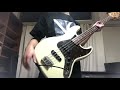 Chain Reaction— Nothing’s Carved In Stone 【Bass Cover】