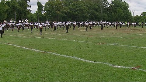 North Carolina A&T State University band travels to the Motor City