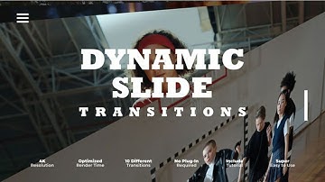 Dynamic Slide Transitions | After Effects Template @aetemplates
