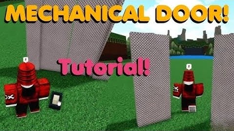 How to Make Mechanical Door in Build a Boat for Treasure Using Pistons! [ Tutorial ]