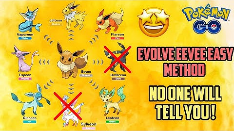 Evolve Eevee In Easy Way 😱 || Pokemon Go Eevee Evolution
