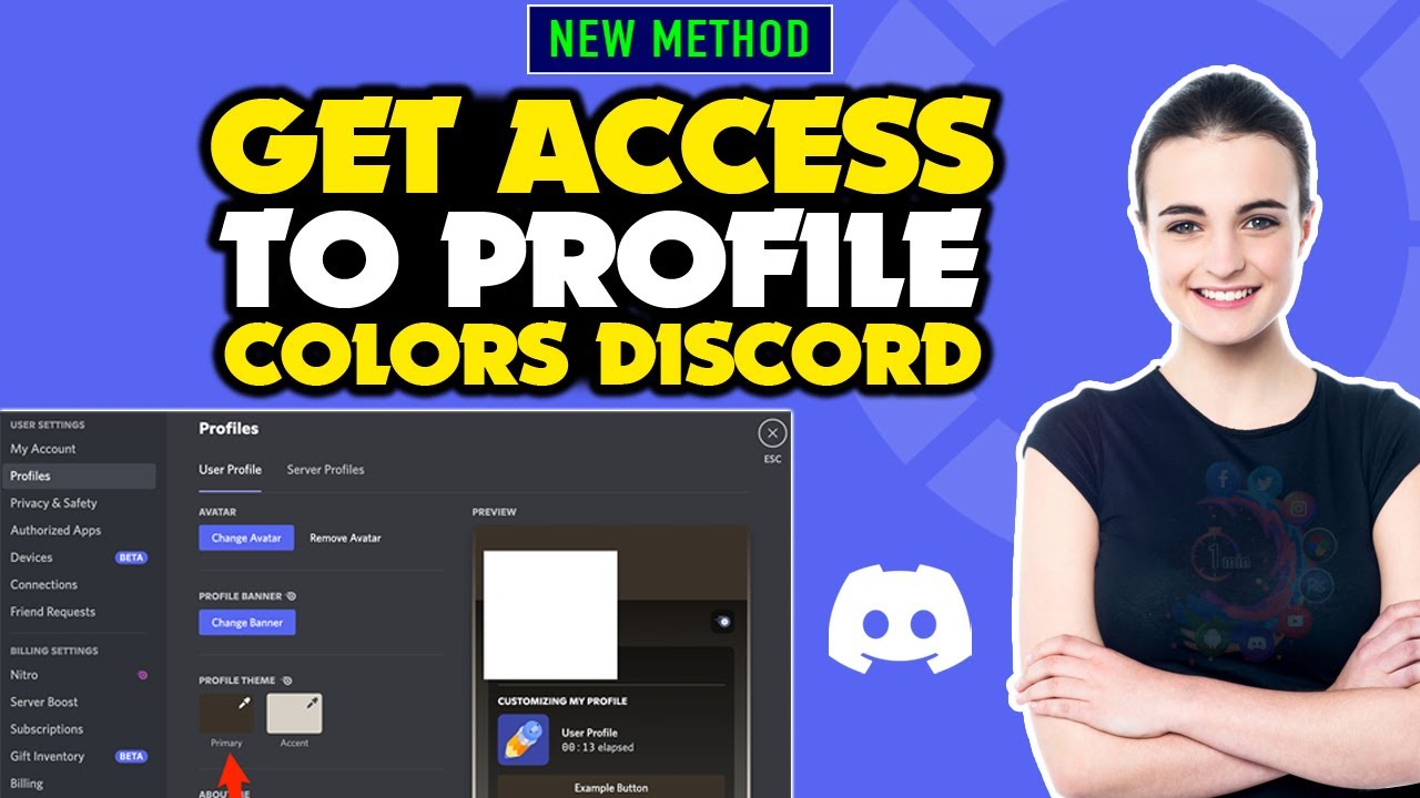 Discord profile theme colors | How to get access to profile colors ...