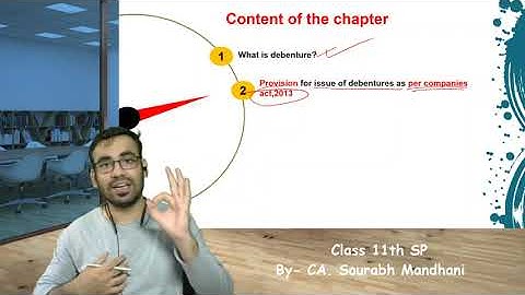 12th SP Chapter 4  Issue of debentrue Day 1