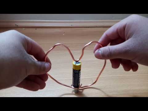 Video: Pil teli ve mıknatıslı bir motor nasıl yapılır?