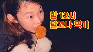 밤 12시 달고나 먹방 😱 | 라임은 달고나 장인 LimeTube