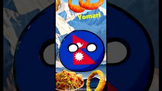 Countryballs in different languages Nepal