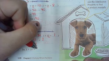 MyMath: Ch. 2 Lesson 7 "The Distributive Property"